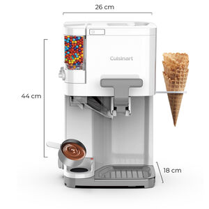Máquina de helado con dispensadores ICE-48